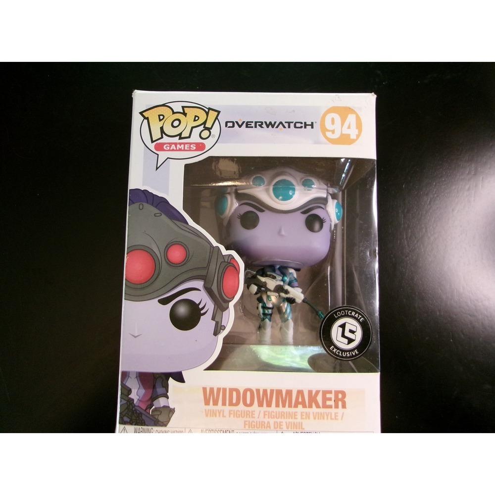 Funko Pop Games Overwatch Widowmaker 94 Loot Crate Exclusive Vinyl Figure - Picture 6 of 8